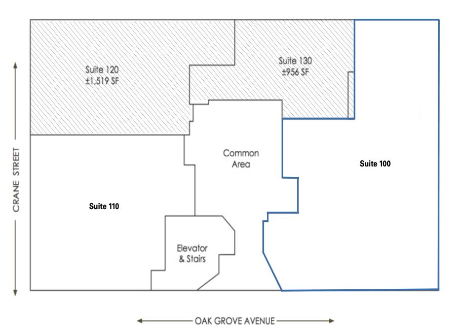 Detail Gallery Image 4 of 7 For 724 Oak Grove Ave #SUITE 100,  Menlo Park,  CA 94025 - – Beds | – Baths