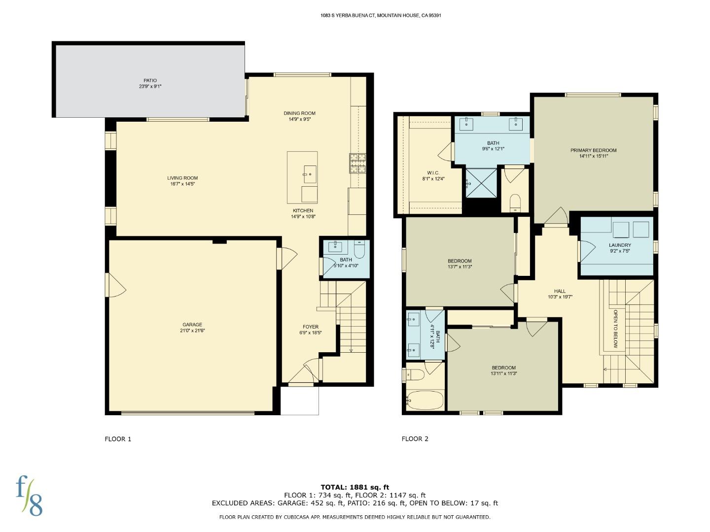 Detail Gallery Image 28 of 28 For 1083 S Yerba Buena Ct, Mountain House,  CA 95391 - 3 Beds | 2/1 Baths