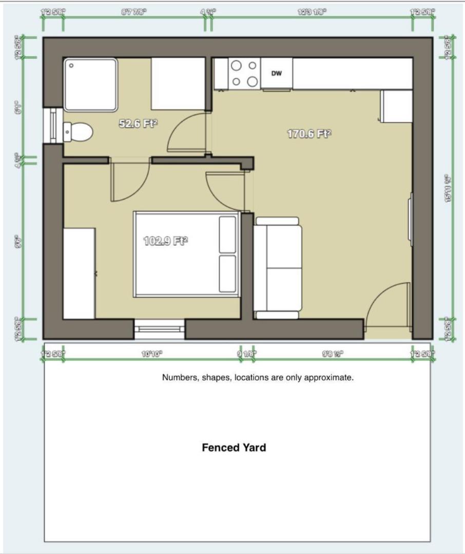 Detail Gallery Image 11 of 11 For 695 Toyon Pl Adu,  Palo Alto,  CA 94306 - 1 Beds | 1 Baths