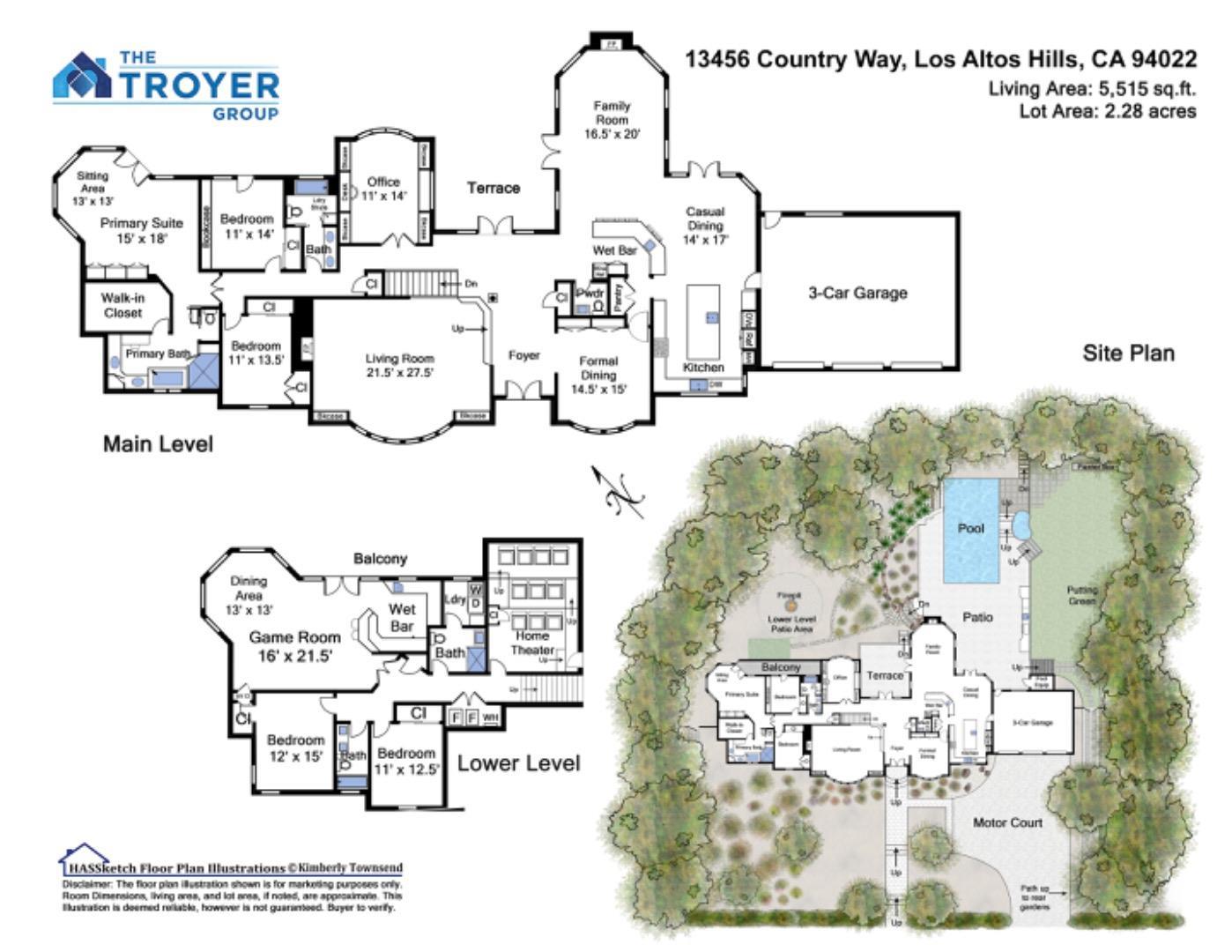 Detail Gallery Image 65 of 65 For 13456 Country Way, Los Altos Hills,  CA 94022 - 5 Beds | 4/1 Baths