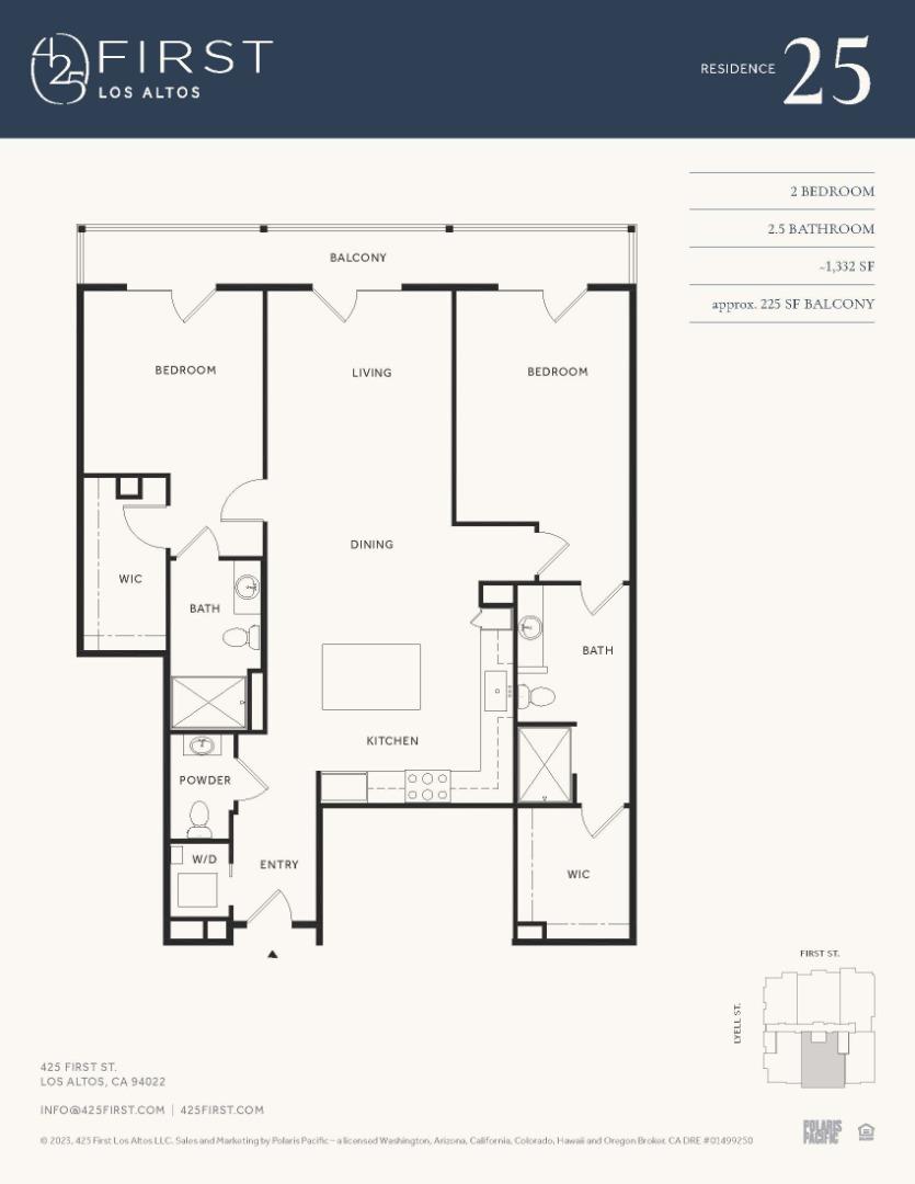 425 First Street # 25, Los Altos, California 94022, 2 Bedrooms Bedrooms, ,2 BathroomsBathrooms,Residential,For Sale,425 First Street # 25,ML81981681