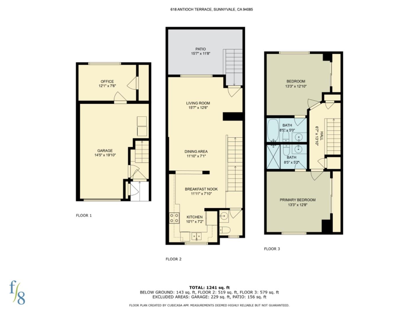 Detail Gallery Image 33 of 33 For 618 Antioch Ter, Sunnyvale,  CA 94085 - 2 Beds | 2/1 Baths