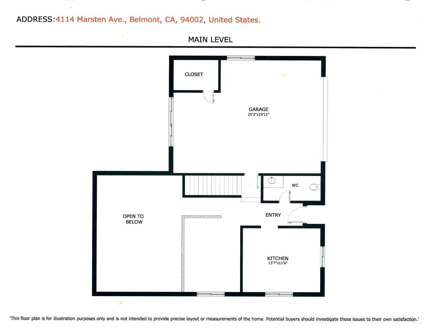 Detail Gallery Image 13 of 54 For 4114 Marsten Ave, Belmont,  CA 94002 - 3 Beds | 2/1 Baths