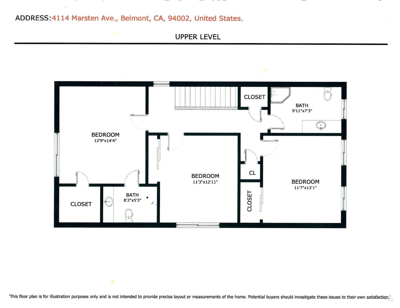 Detail Gallery Image 14 of 54 For 4114 Marsten Ave, Belmont,  CA 94002 - 3 Beds | 2/1 Baths