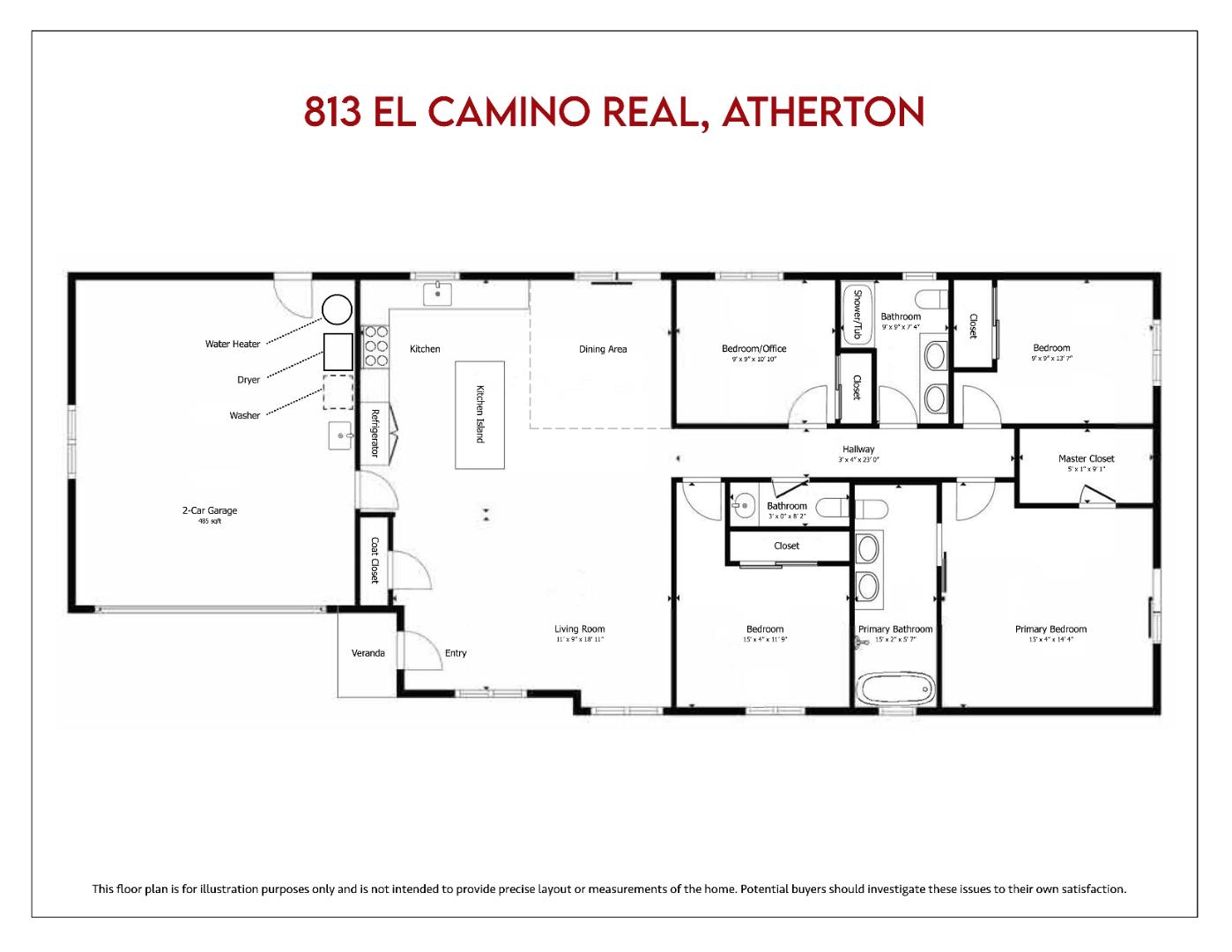 Detail Gallery Image 83 of 84 For 813 El Camino Real, Atherton,  CA 94027 - 4 Beds | 2/1 Baths