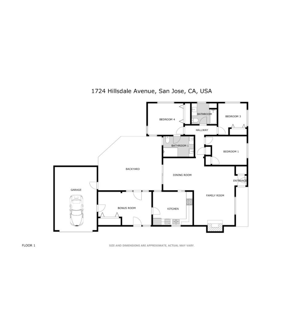 Detail Gallery Image 14 of 14 For 1724 Hillsdale Ave, San Jose,  CA 95124 - 3 Beds | 2 Baths