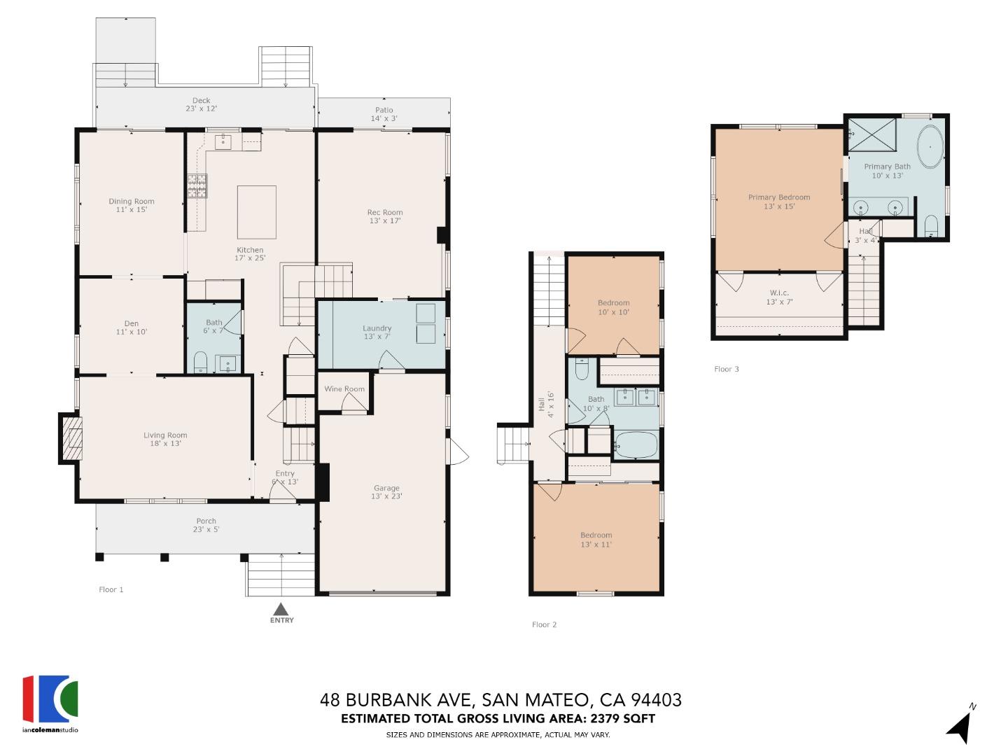 Detail Gallery Image 23 of 23 For 48 Burbank Ave, San Mateo,  CA 94403 - 3 Beds | 2/1 Baths