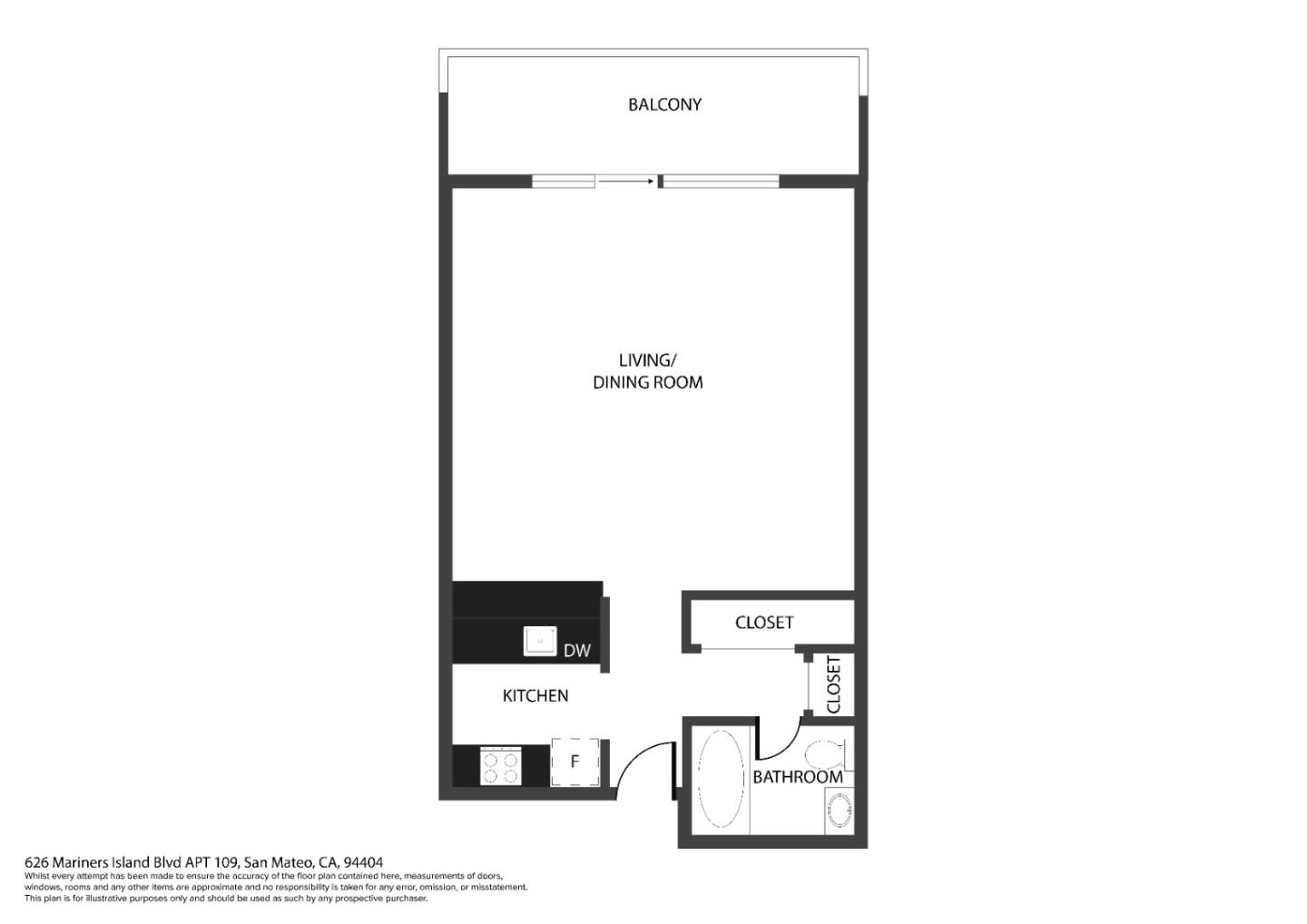 Detail Gallery Image 22 of 22 For 626 Mariners Island Blvd #109,  San Mateo,  CA 94404 - 0 Beds | 1 Baths