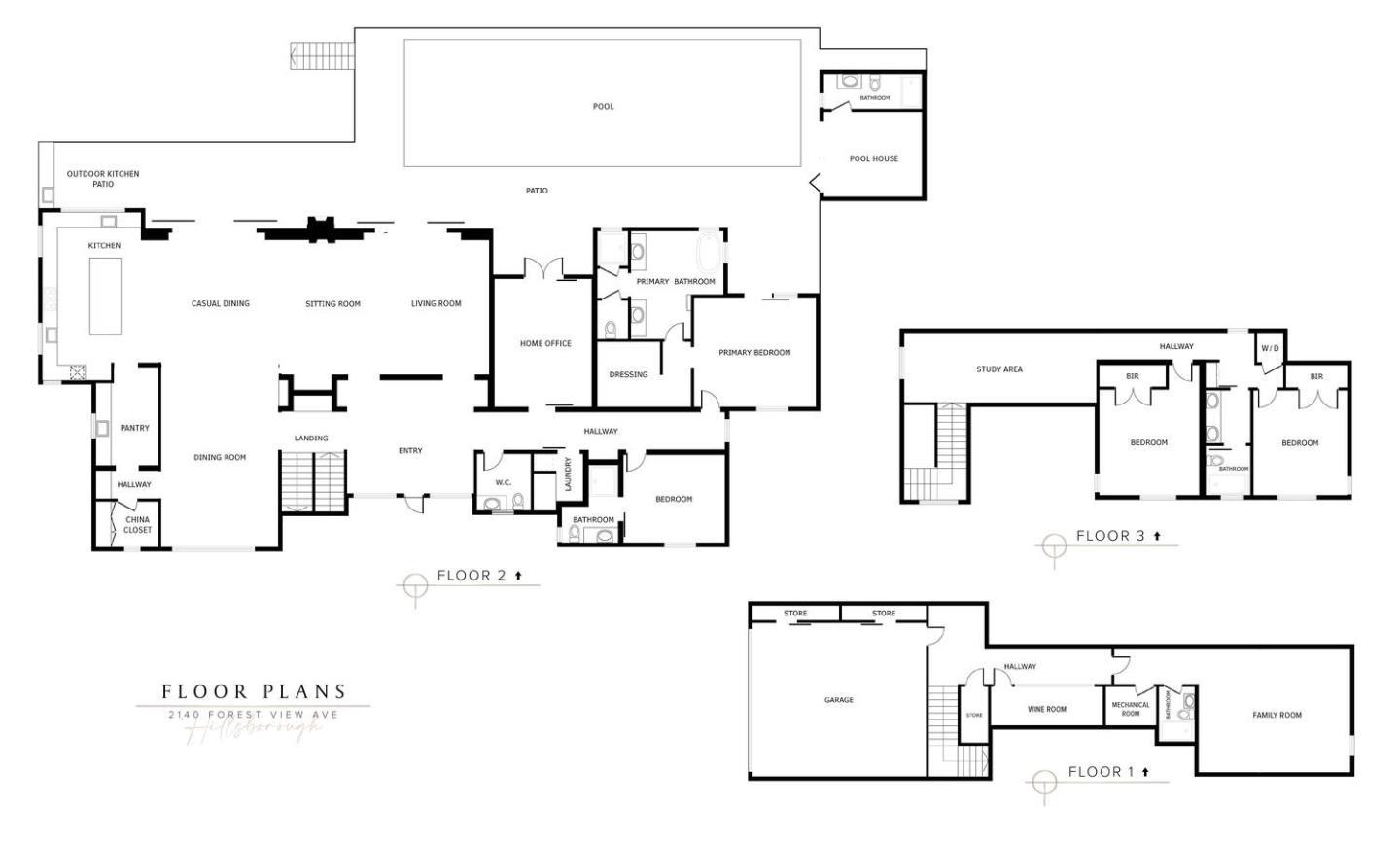 Detail Gallery Image 54 of 54 For 2140 Forest View Ave, Hillsborough,  CA 94010 - 4 Beds | 5/1 Baths