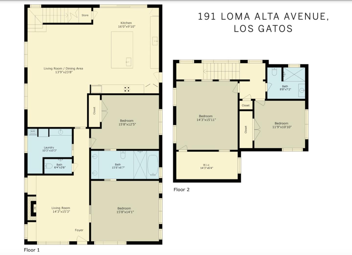 Detail Gallery Image 86 of 86 For 191 Loma Alta Ave, Los Gatos,  CA 95030 - 4 Beds | 2/1 Baths