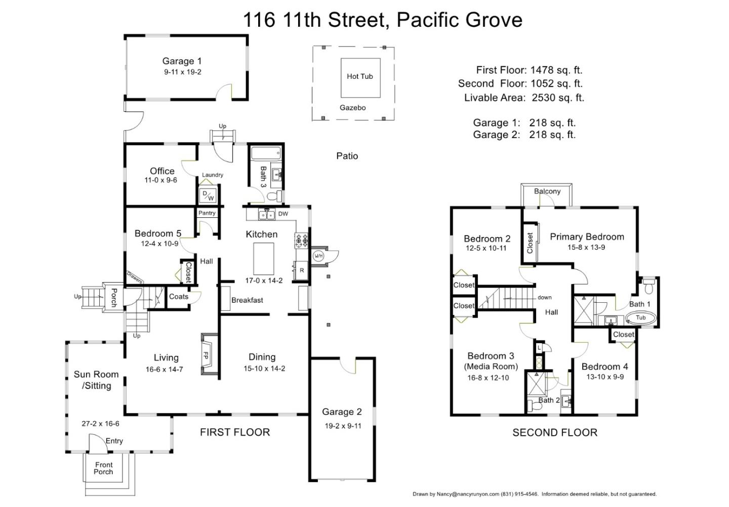 Detail Gallery Image 45 of 45 For 116 11th St, Pacific Grove,  CA 93950 - 5 Beds | 3 Baths