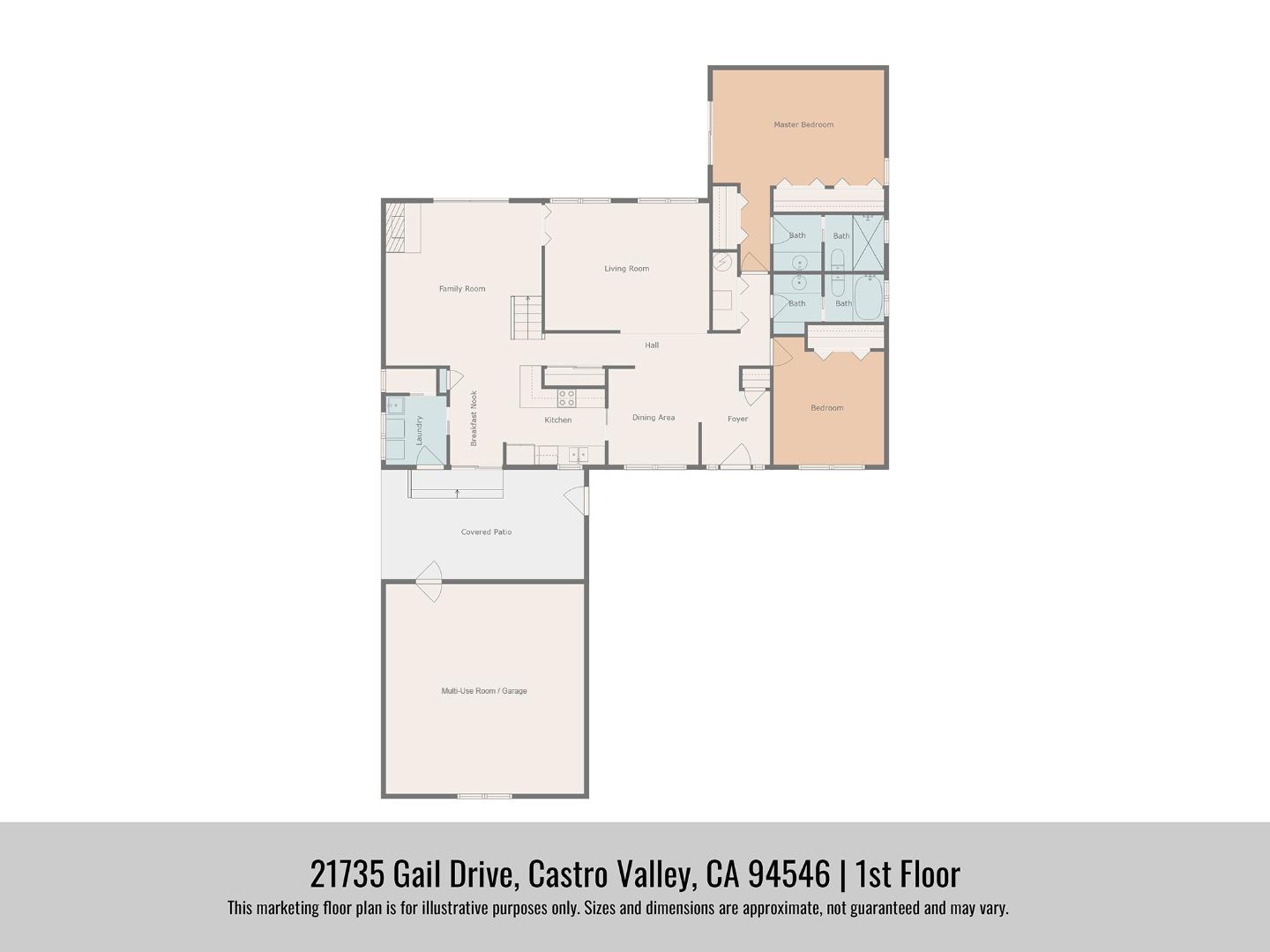 Detail Gallery Image 57 of 58 For 21735 Gail Dr, Castro Valley,  CA 94546 - 3 Beds | 3 Baths