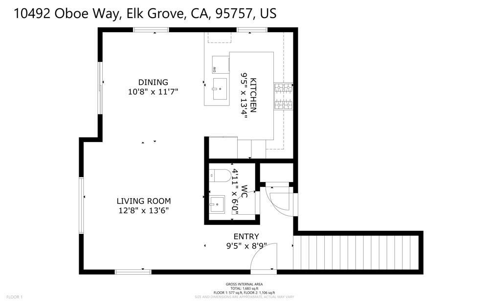 Detail Gallery Image 58 of 58 For 10492 Oboe Way, Elk Grove,  CA 95757 - 3 Beds | 2/1 Baths