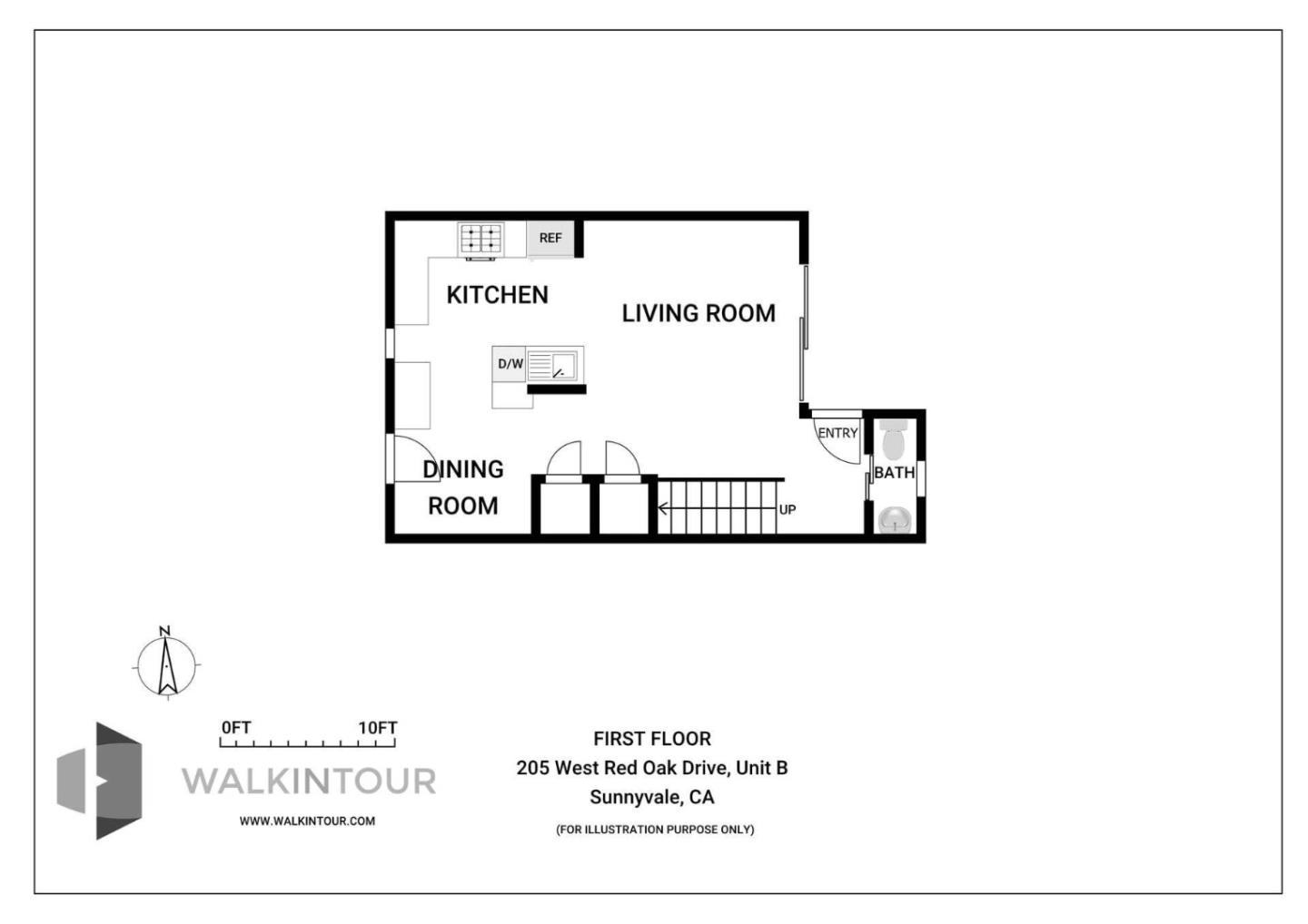 Detail Gallery Image 27 of 28 For 205 Red Oak Dr #B,  Sunnyvale,  CA 94086 - 2 Beds | 1/1 Baths