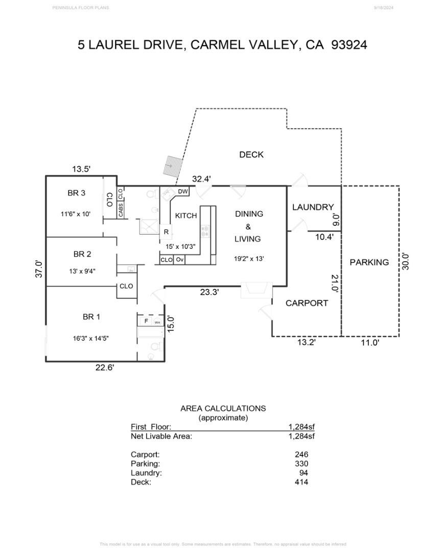 5 Laurel Drive, Carmel Valley, California 93924, 3 Bedrooms Bedrooms, ,2 BathroomsBathrooms,Residential,For Sale,5 Laurel Drive,ML81985217