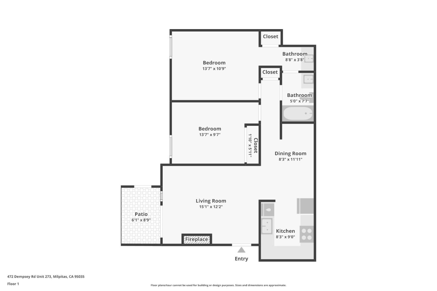 Detail Gallery Image 30 of 30 For 472 Dempsey Rd #273,  Milpitas,  CA 95035 - 2 Beds | 1 Baths