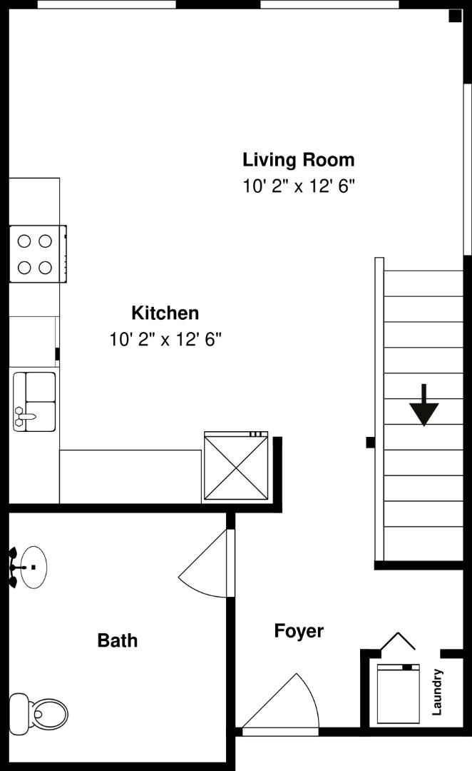 Detail Gallery Image 26 of 27 For 88 Bush St #2131,  San Jose,  CA 95126 - 1 Beds | 1/1 Baths