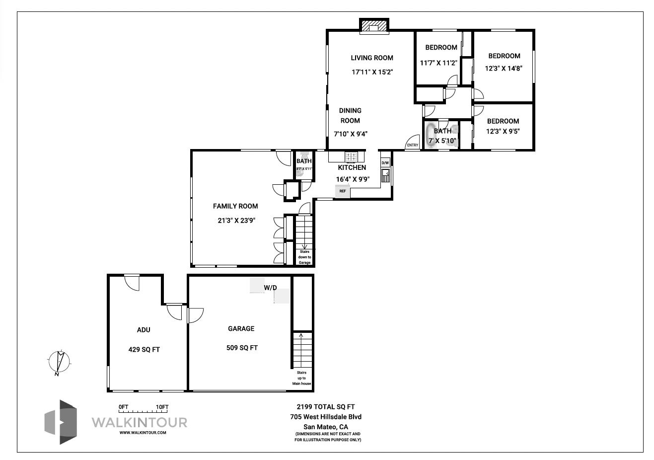 Detail Gallery Image 32 of 32 For 705 W Hillsdale Blvd, San Mateo,  CA 94403 - 4 Beds | 1/1 Baths