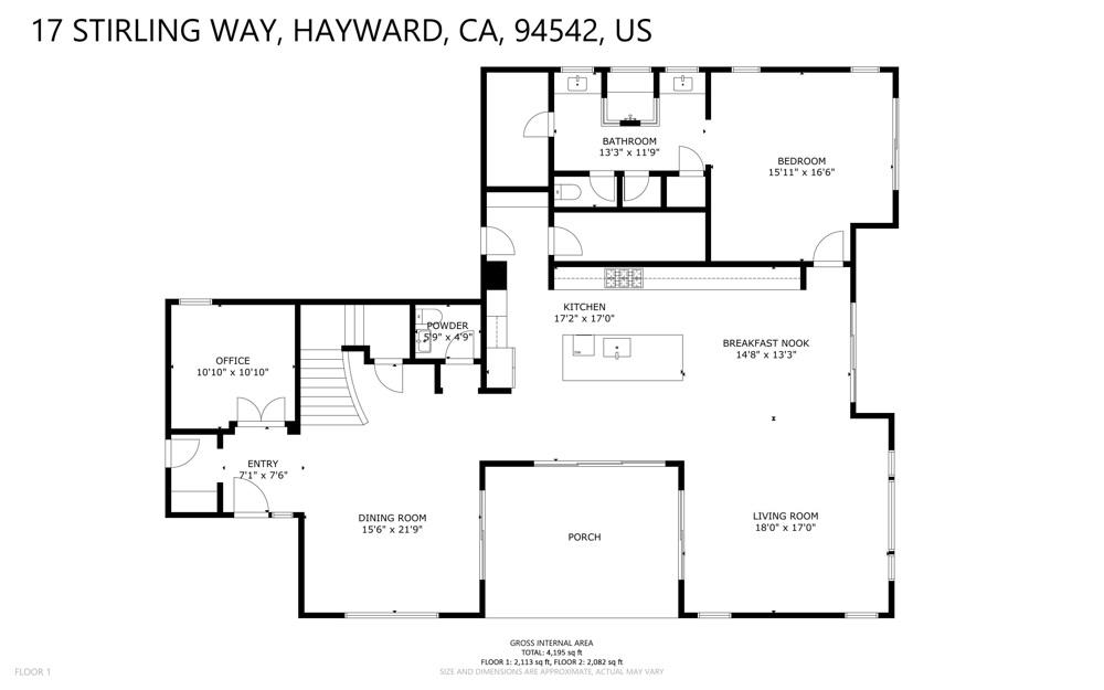 Detail Gallery Image 86 of 88 For 17 Stirling Way, Hayward,  CA 94542 - 4 Beds | 4/1 Baths