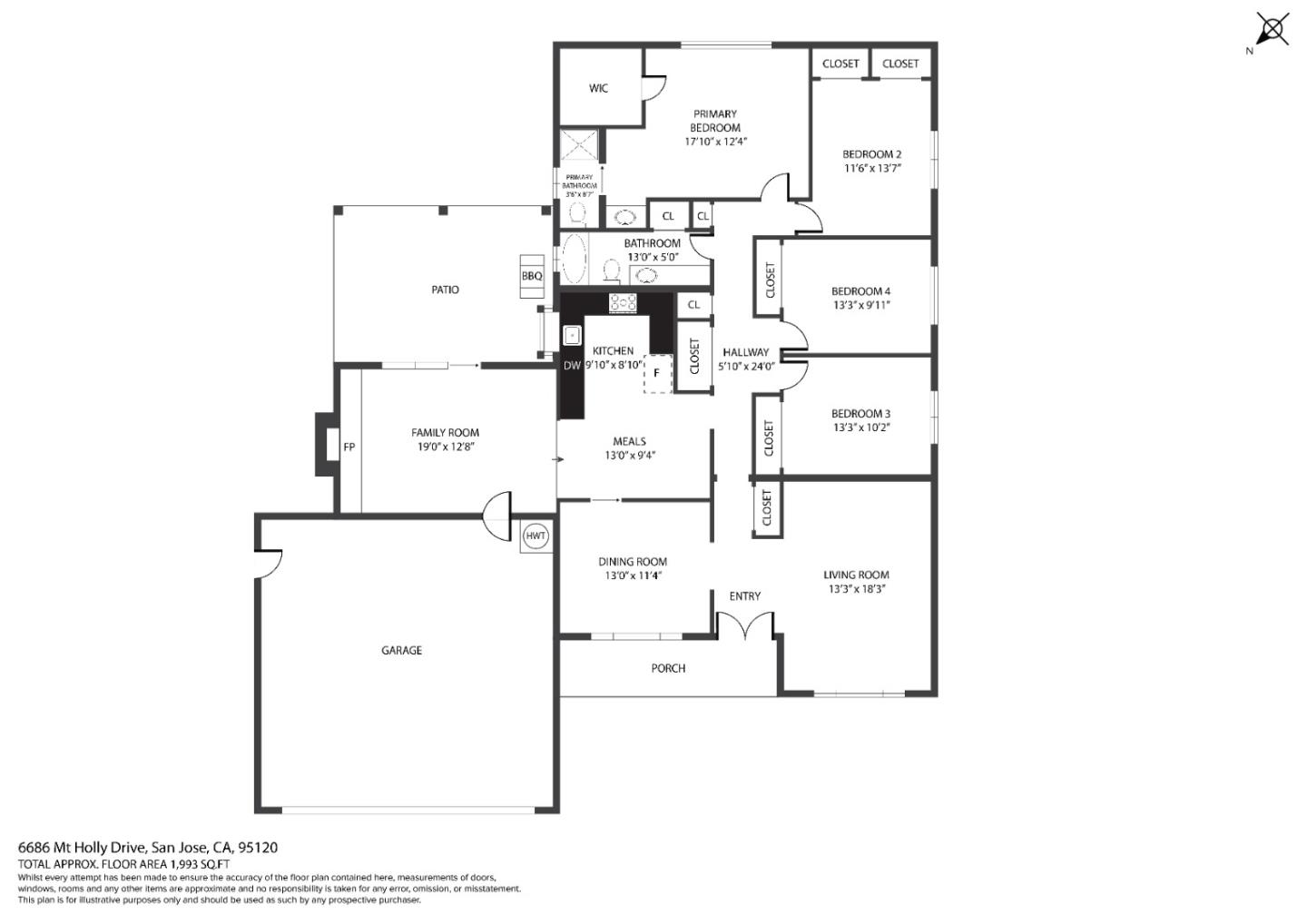 Detail Gallery Image 52 of 52 For 6686 Mount Holly Dr, San Jose,  CA 95120 - 4 Beds | 2 Baths