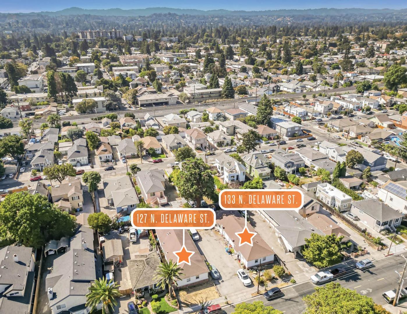 Detail Gallery Image 2 of 5 For 127 & 133 N Delaware St, San Mateo,  CA 94401 - – Beds | – Baths
