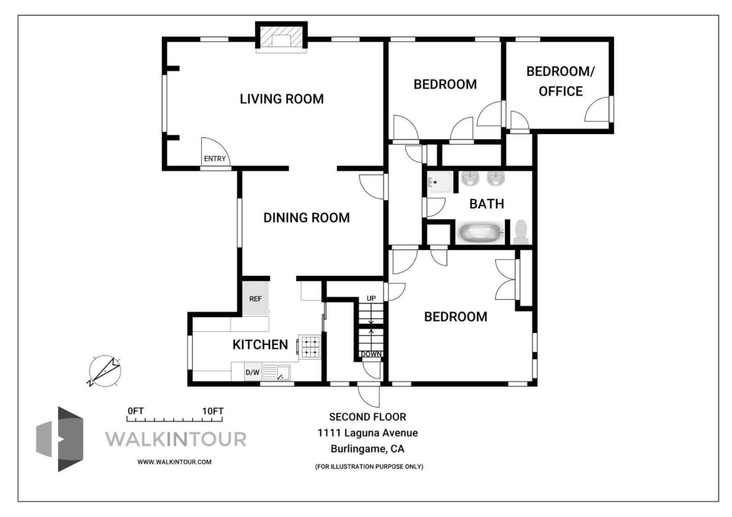 Detail Gallery Image 56 of 60 For 1111 Laguna Ave, Burlingame,  CA 94010 - – Beds | – Baths