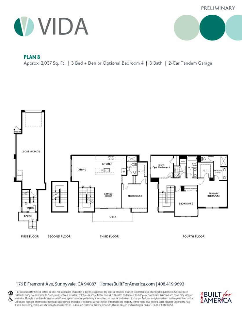 Detail Gallery Image 9 of 9 For 1303 Barbet Cir #1,  Sunnyvale,  CA 94087 - 4 Beds | 3 Baths