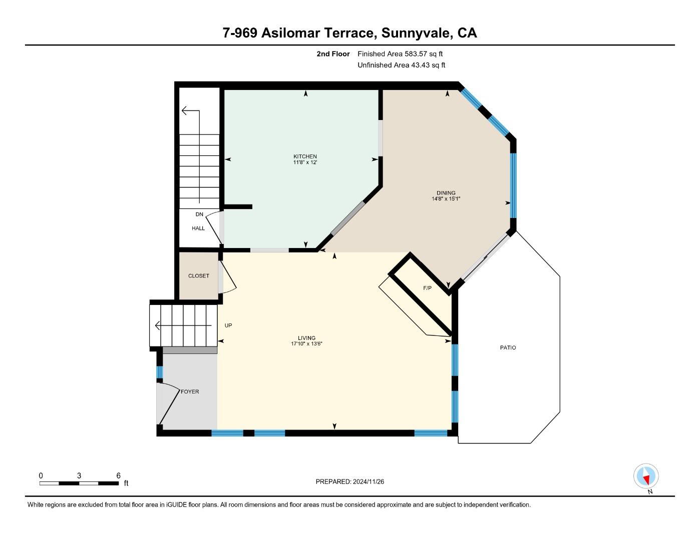 Detail Gallery Image 20 of 23 For 969 Asilomar Ter #7,  Sunnyvale,  CA 94086 - 3 Beds | 2 Baths