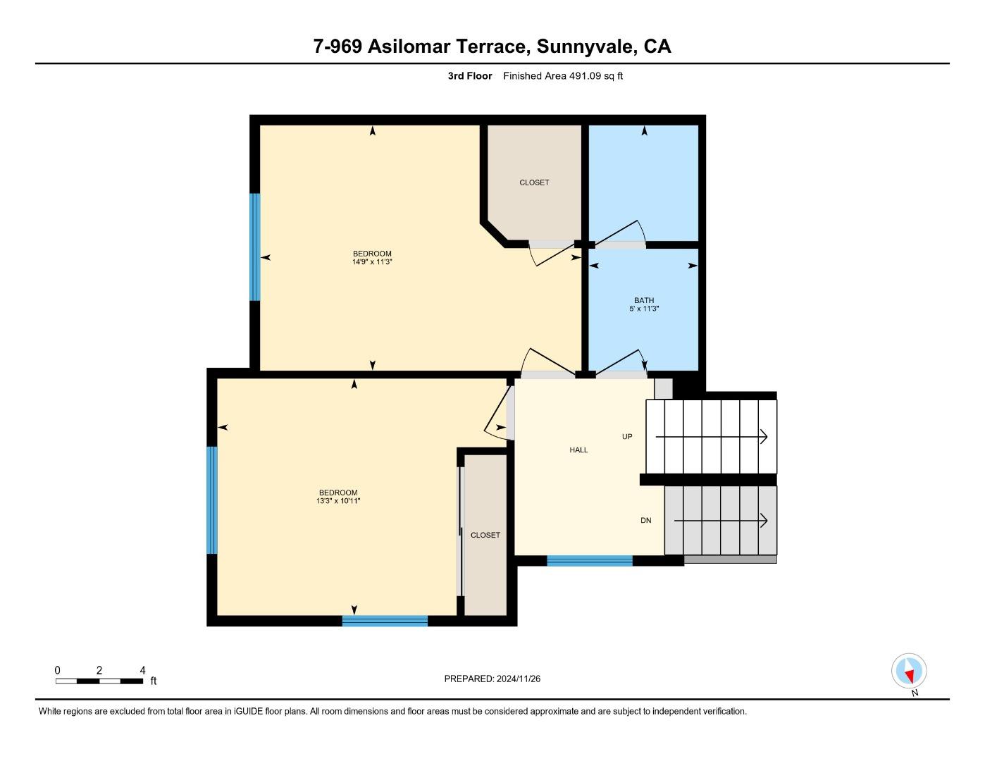 Detail Gallery Image 21 of 23 For 969 Asilomar Ter #7,  Sunnyvale,  CA 94086 - 3 Beds | 2 Baths