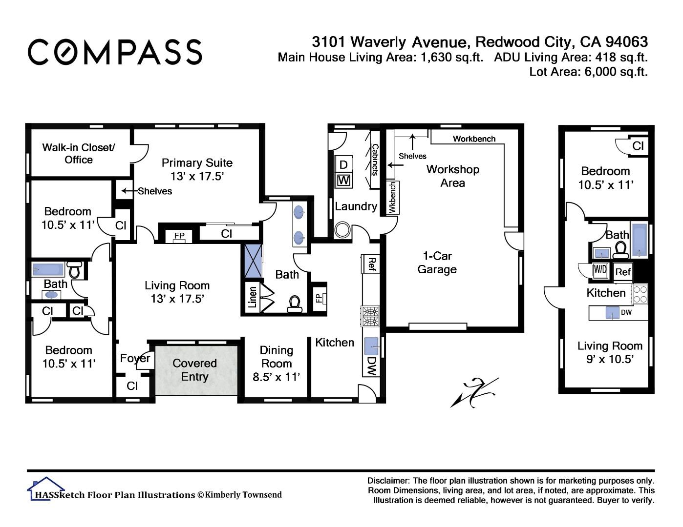 Detail Gallery Image 29 of 29 For 3101 Waverly Ave, Redwood City,  CA 94063 - 3 Beds | 2 Baths