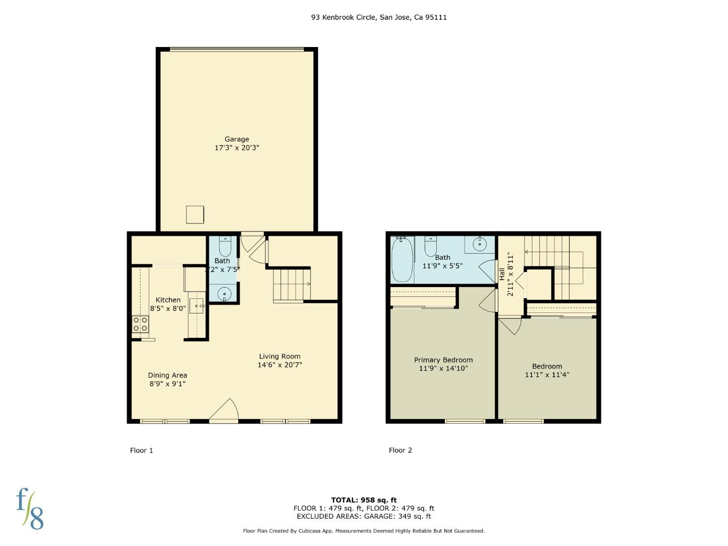 Detail Gallery Image 26 of 26 For 93 Kenbrook Cir, San Jose,  CA 95111 - 2 Beds | 1/1 Baths