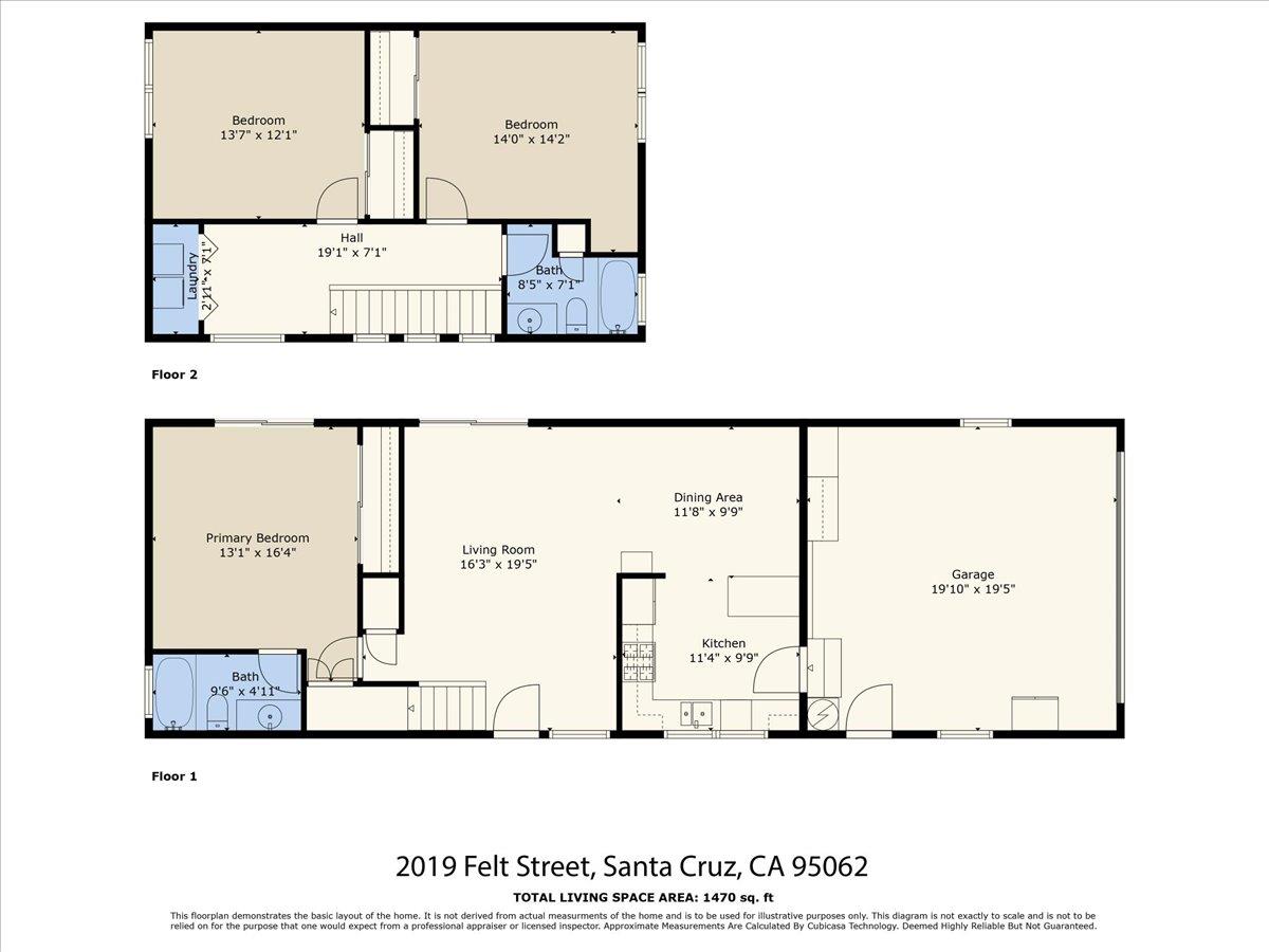 Detail Gallery Image 34 of 34 For 2019 Felt St, Santa Cruz,  CA 95062 - 3 Beds | 2 Baths