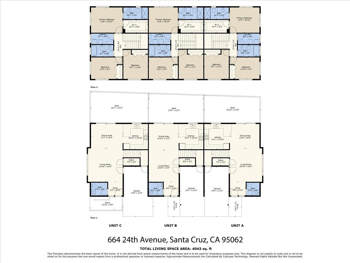 664 24th Avenue, Santa Cruz, California 95062, ,Residential Income,For Sale,664 24th Avenue,ML81987985