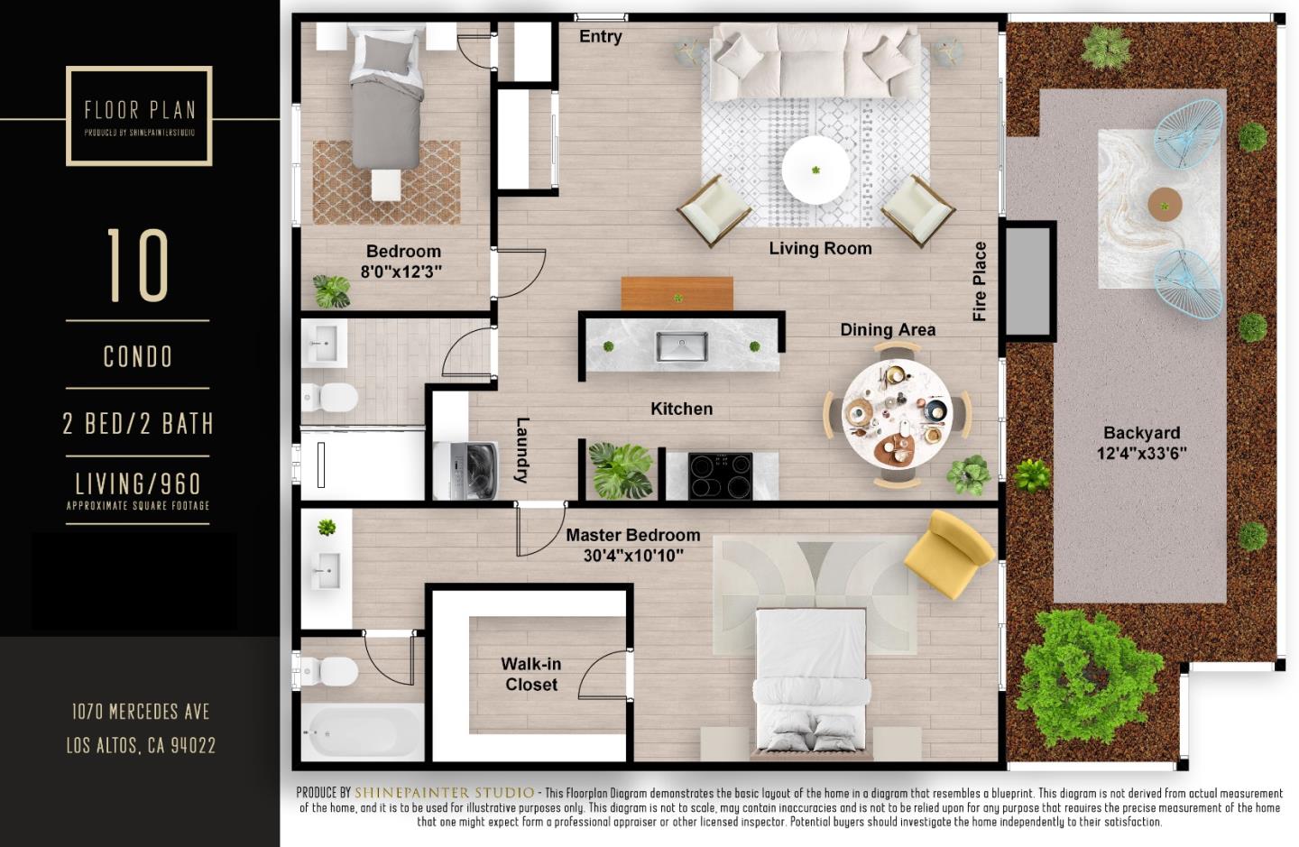 Detail Gallery Image 33 of 33 For 1070 Mercedes Ave #10,  Los Altos,  CA 94022 - 2 Beds | 2 Baths