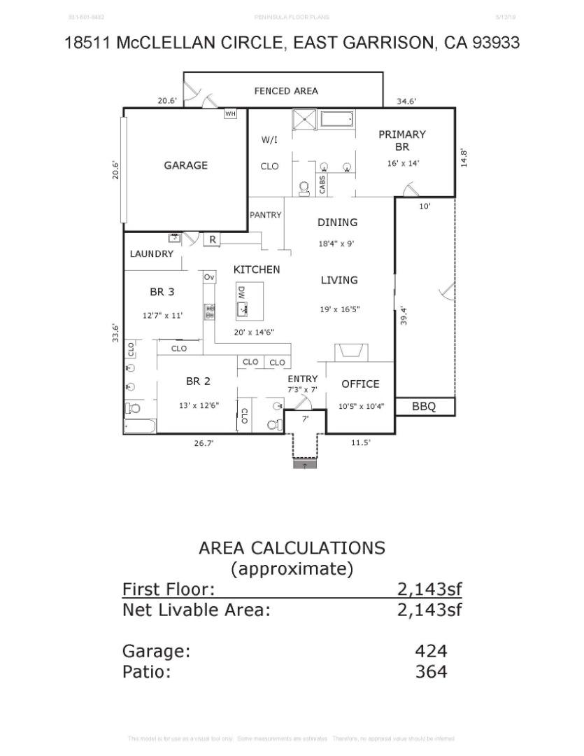 Detail Gallery Image 65 of 65 For 18511 Mcclellan Cir, East Garrison,  CA 93933 - 3 Beds | 2/1 Baths
