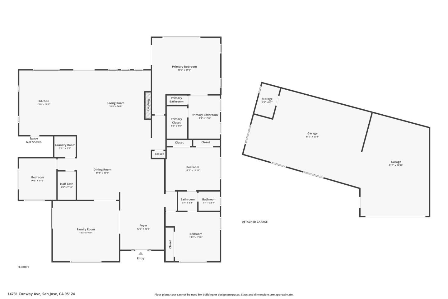 Detail Gallery Image 38 of 38 For 14731 Conway Ave, San Jose,  CA 95124 - 4 Beds | 3/1 Baths