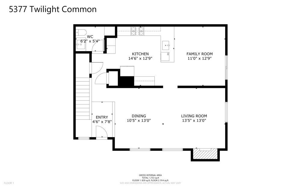 5377 Twilight Common, Fremont, California 94555, 4 Bedrooms Bedrooms, ,2 BathroomsBathrooms,Residential,For Sale,5377 Twilight Common,ML81988556