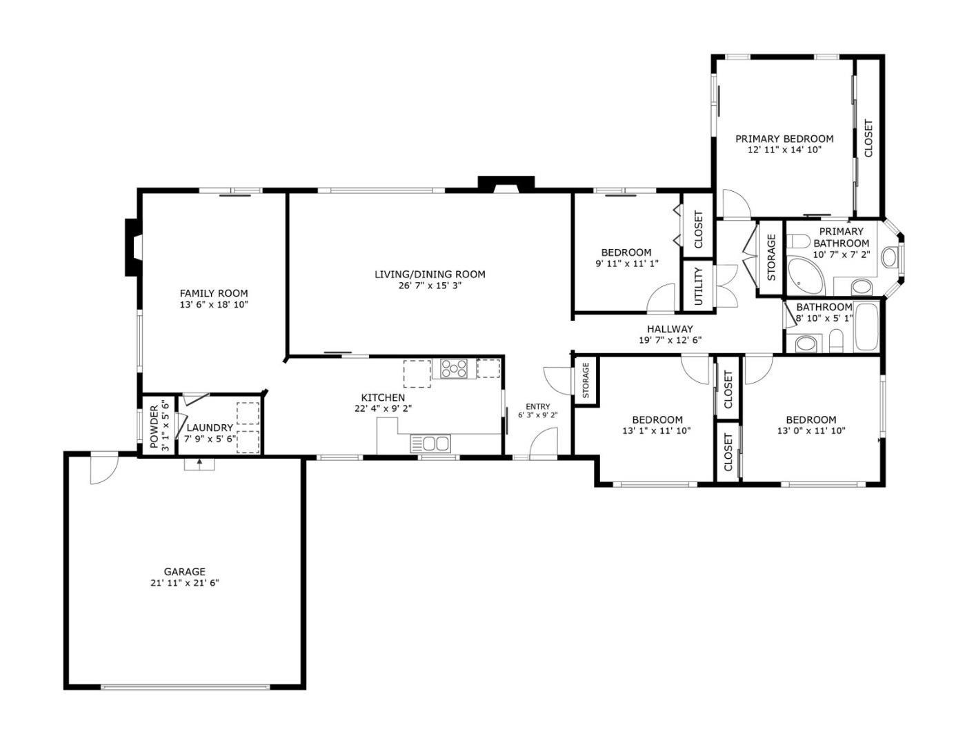 Detail Gallery Image 25 of 25 For 19018 Mellon Dr, Saratoga,  CA 95070 - 4 Beds | 2/1 Baths