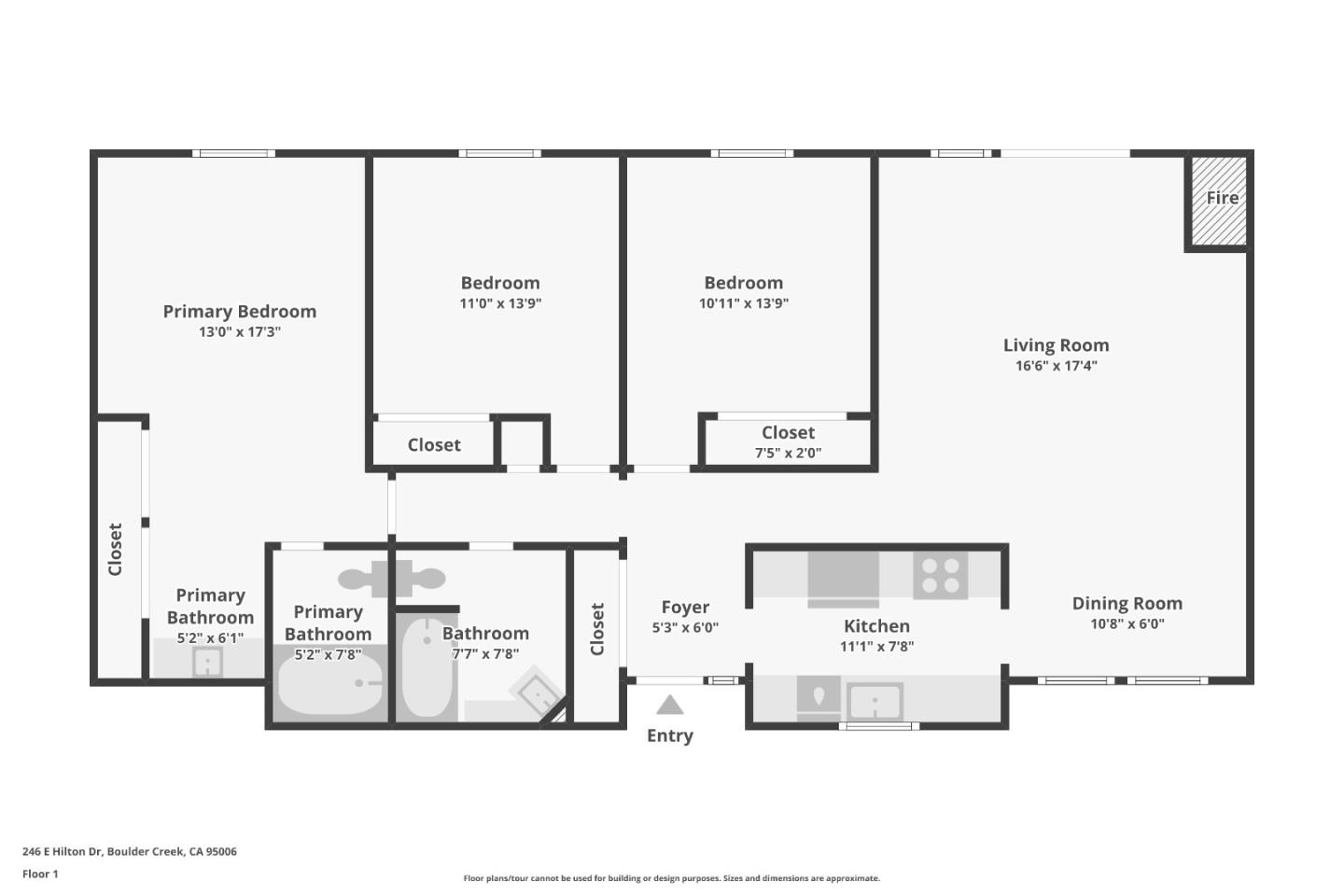 Detail Gallery Image 20 of 20 For 246 E Hilton Dr, Boulder Creek,  CA 95006 - 3 Beds | 2 Baths