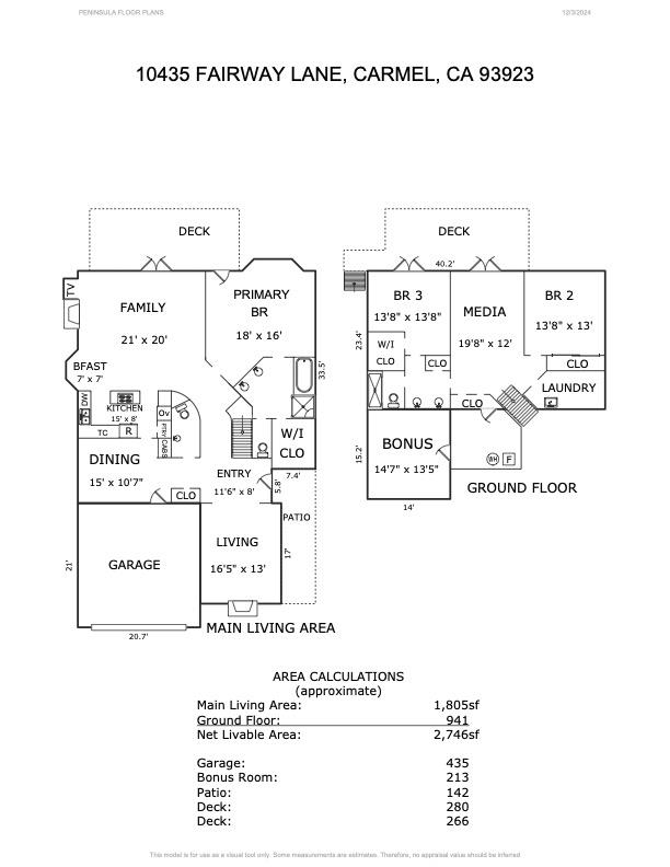 Detail Gallery Image 36 of 36 For 10435 Fairway Ln, Carmel,  CA 93923 - 3 Beds | 2/1 Baths