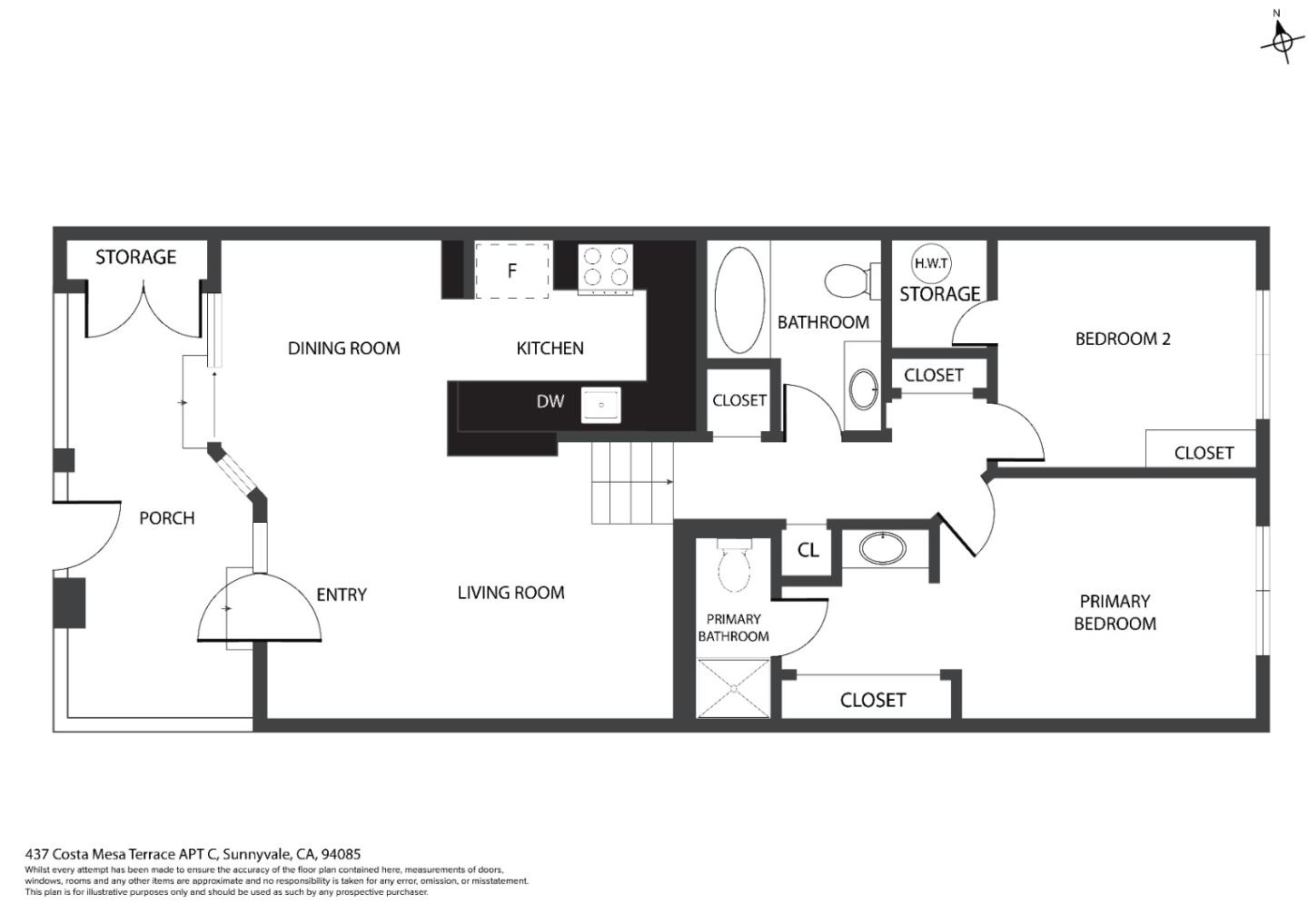 Detail Gallery Image 56 of 56 For 437 Costa Mesa Ter #C,  Sunnyvale,  CA 94085 - 2 Beds | 2 Baths