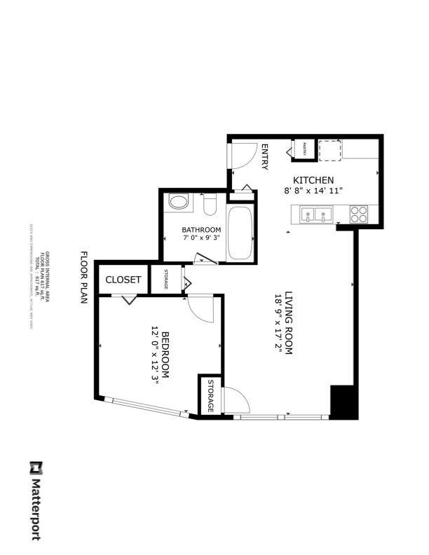 Detail Gallery Image 24 of 24 For 425 1st St #3705,  San Francisco,  CA 94105 - 1 Beds | 1 Baths