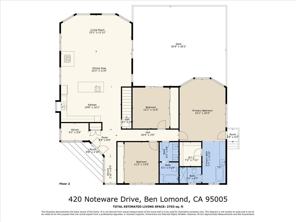 Detail Gallery Image 46 of 48 For 420 Noteware Dr, Ben Lomond,  CA 95005 - 3 Beds | 2 Baths