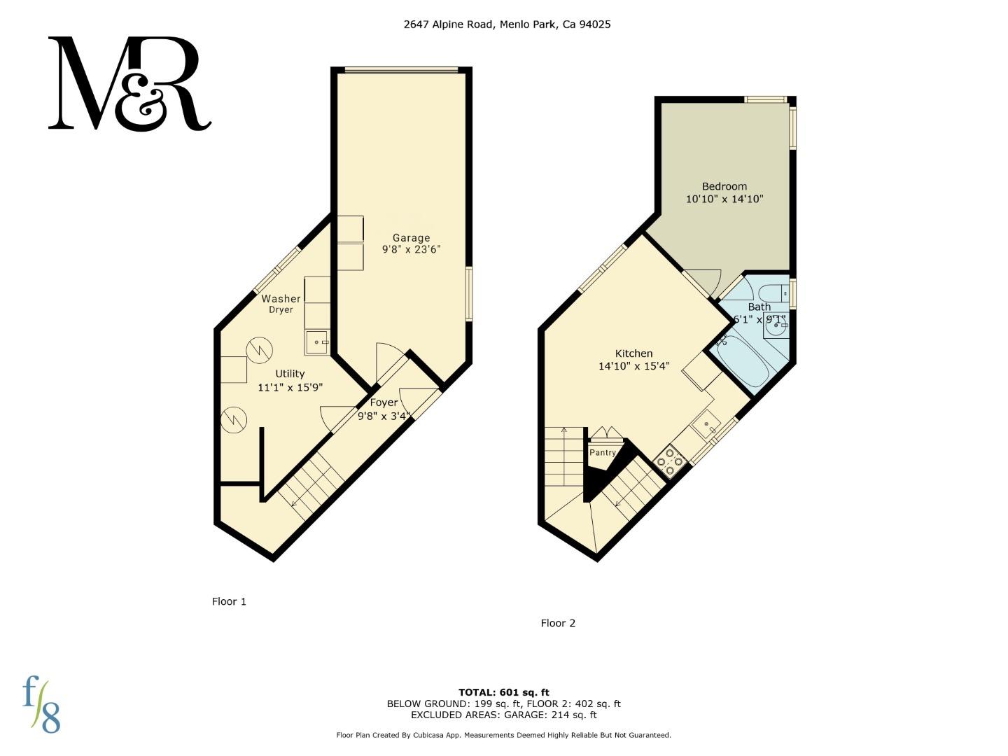 Detail Gallery Image 2 of 29 For 2647 Alpine Rd, Menlo Park,  CA 94025 - 1 Beds | 1 Baths