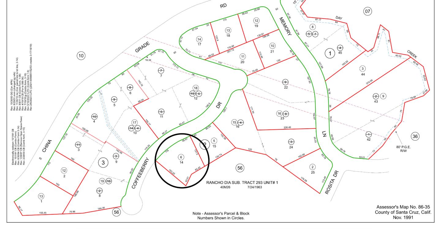 Detail Gallery Image 16 of 17 For Lot 06 Coffeeberry Dr, Boulder Creek,  CA 95006 - – Beds | – Baths