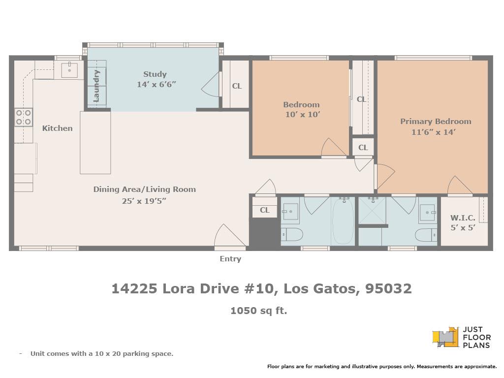 Detail Gallery Image 23 of 34 For 14225 Lora Dr #10,  Los Gatos,  CA 95032 - 2 Beds | 2 Baths