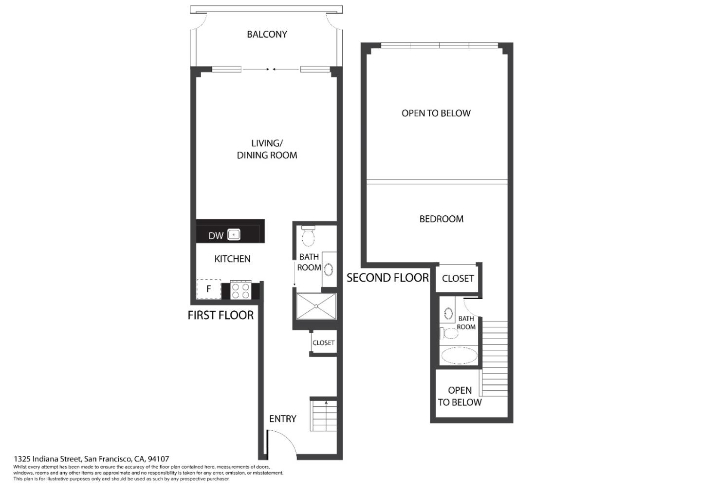 Detail Gallery Image 20 of 20 For 1325 Indiana St #204,  San Francisco,  CA 94107 - 1 Beds | 2 Baths