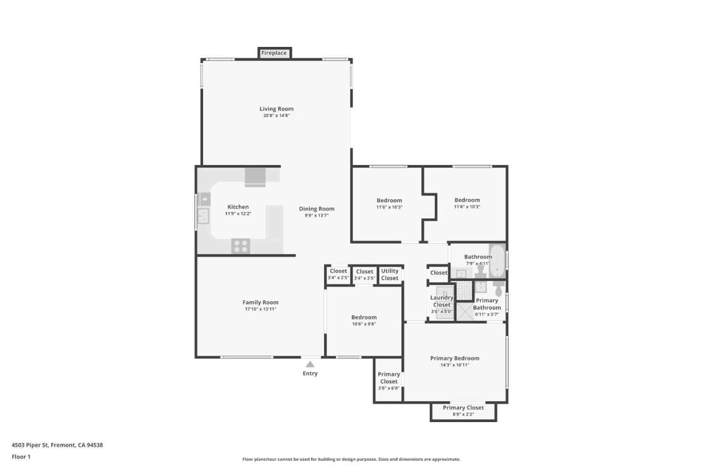 4503 Piper Street, Fremont, California 94538, 4 Bedrooms Bedrooms, ,2 BathroomsBathrooms,Residential,For Sale,4503 Piper Street,ML81995643