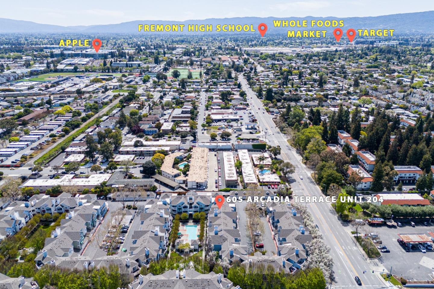 Detail Gallery Image 25 of 26 For 605 Arcadia Ter #204,  Sunnyvale,  CA 94085 - 2 Beds | 2 Baths