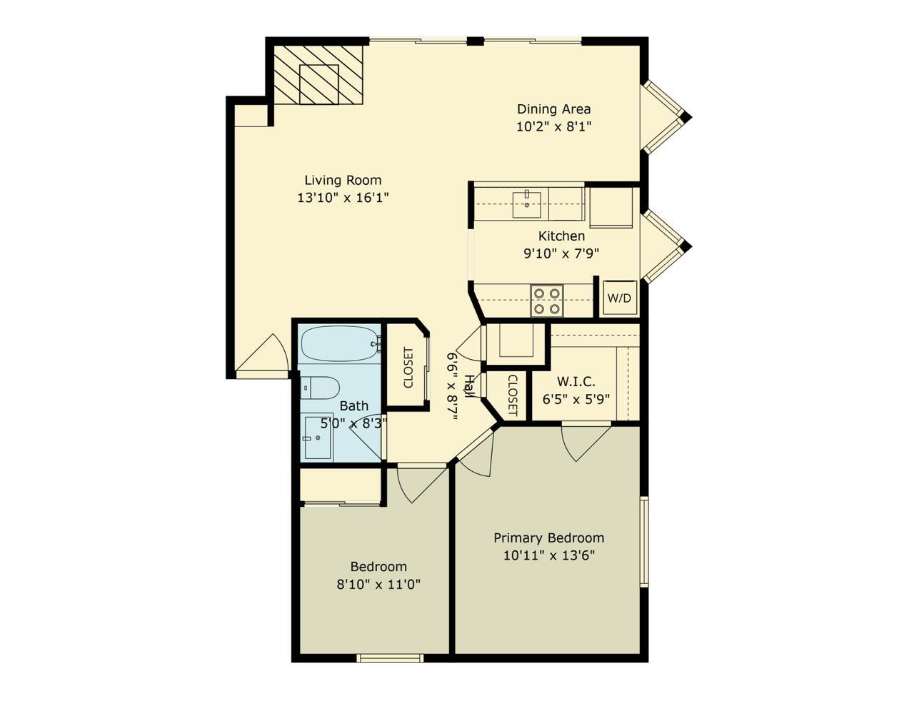 Detail Gallery Image 20 of 20 For 2575 Oak Rd #B,  Walnut Creek,  CA 94597 - 2 Beds | 1 Baths